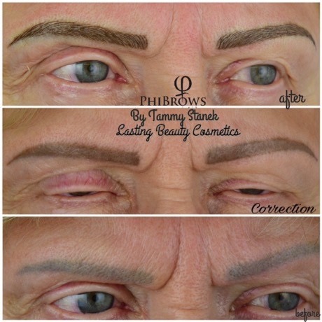 Microblading eyebrows Alopecia, Lasting Beauty Cosmetics